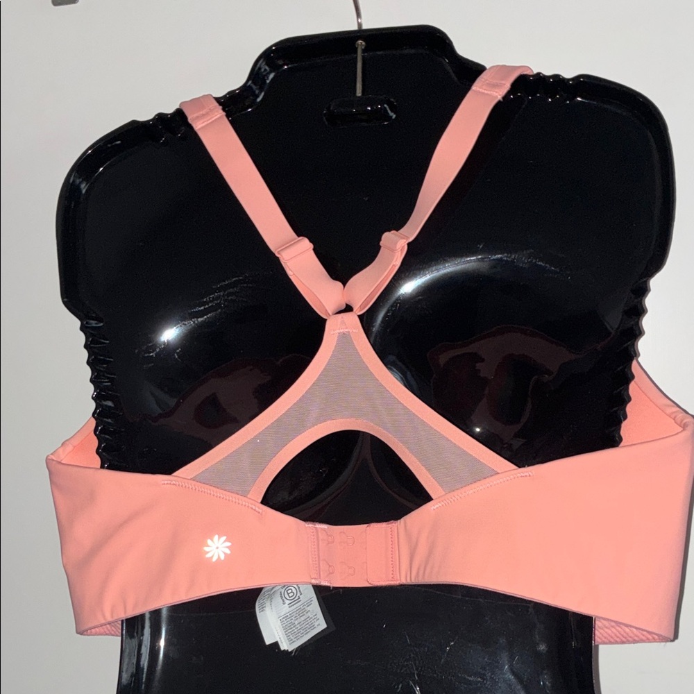 Athleta Advance NWOT Zip-Front keyhole back adjustable high impact sweat wicking - Picture 6 of 7